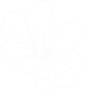 Fleur pliée décorative zen